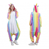 Animal Onesie Animal Pajamas Halloween costumes Adult Rainbow Unicorn