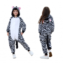 Animal Onesie Animal Pajamas Kids costumes Party wear Kids Zebra