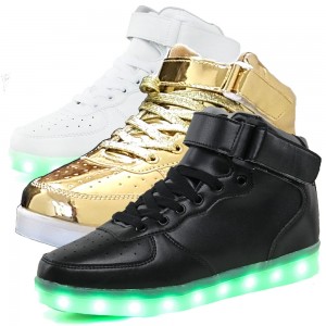 TEEMWAY TWS03 LED Flashing Boot Unisex Lovers Shoes