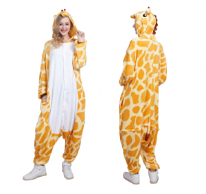 Animal Onesie Animal Pajamas Halloween costumes Adult Giraffe
